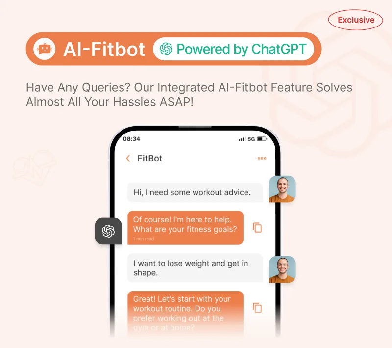 Fitness and nutrition app