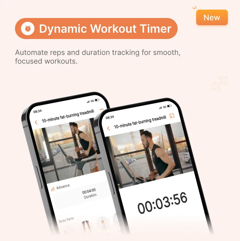 Fitness and nutrition app