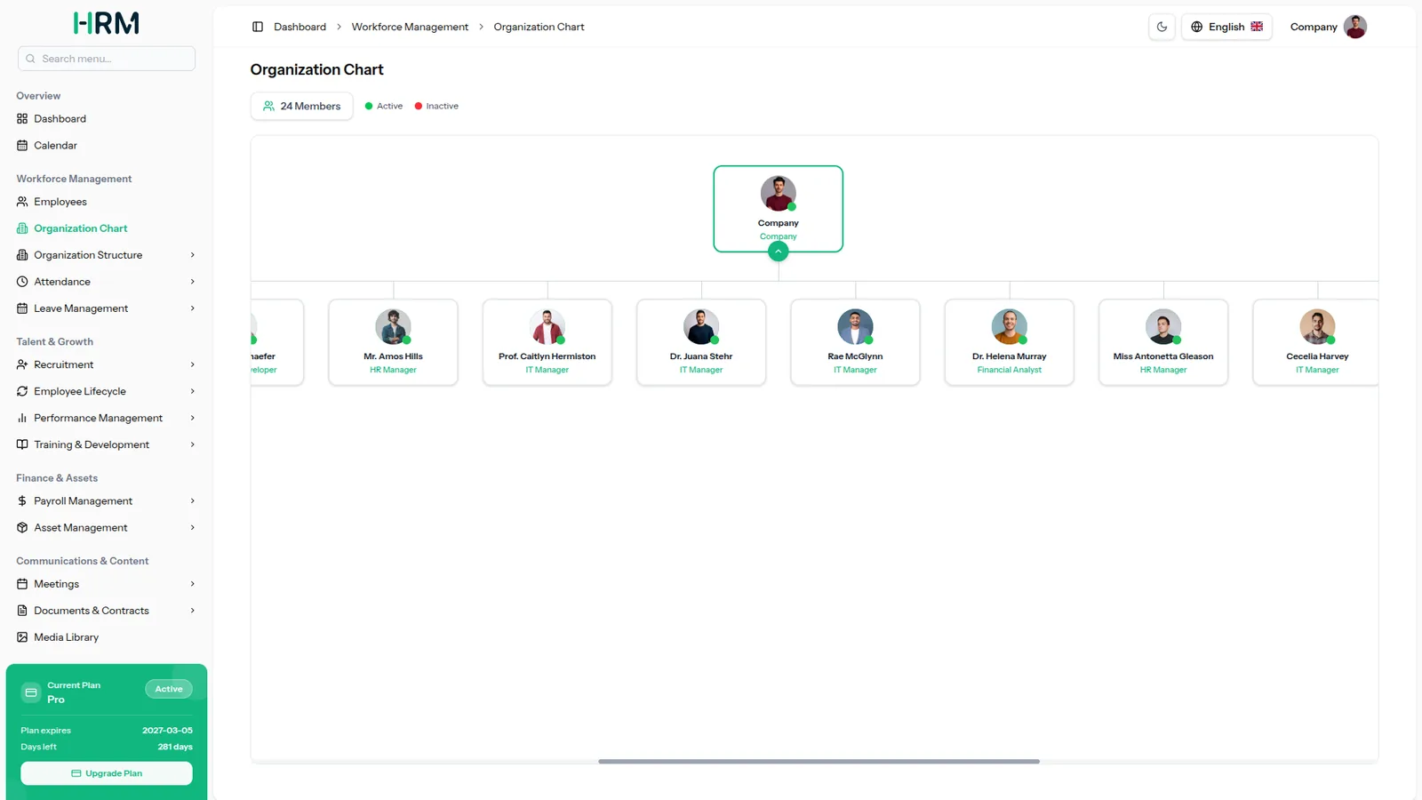 HR and payroll platform