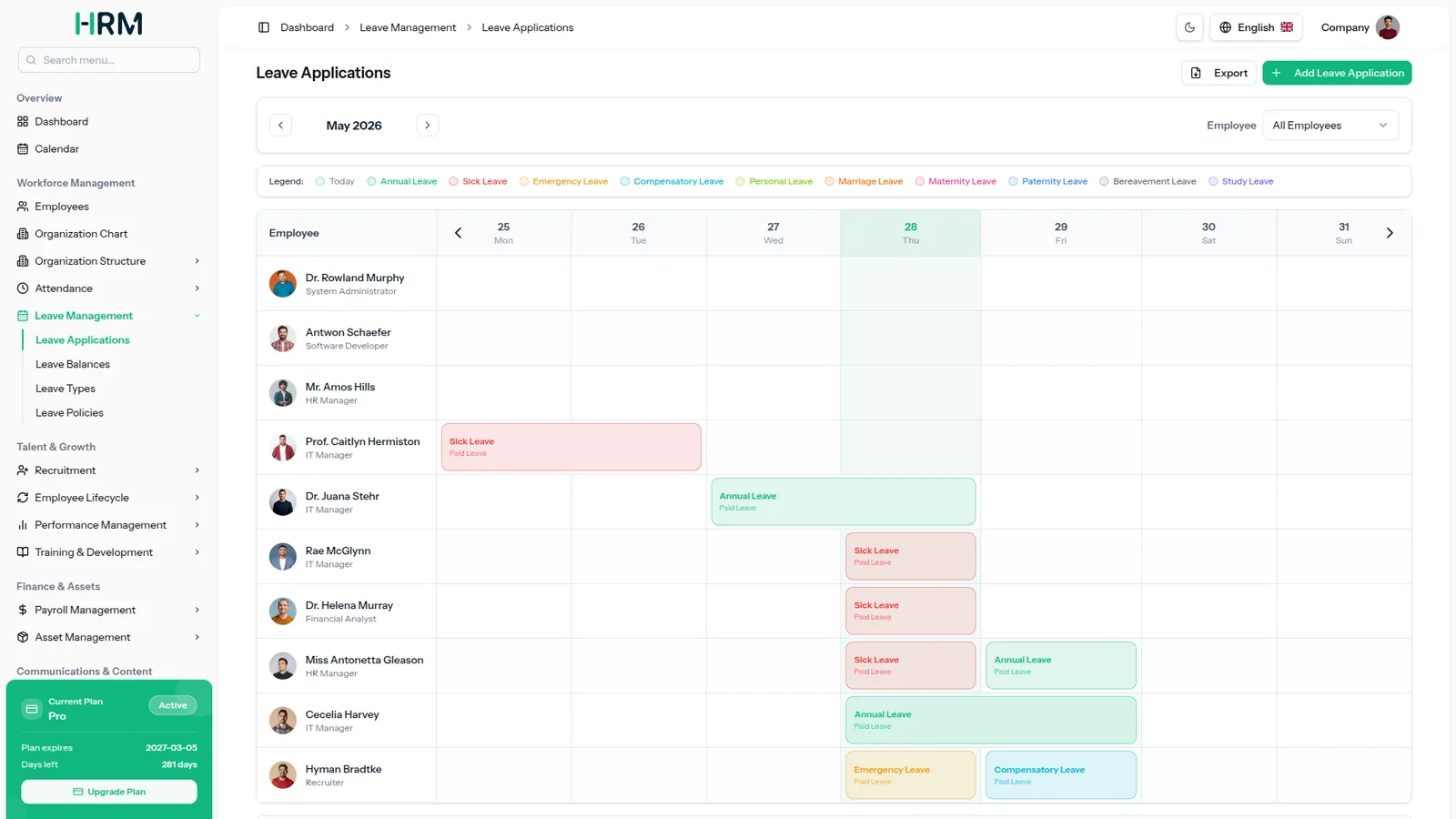 HR and payroll platform