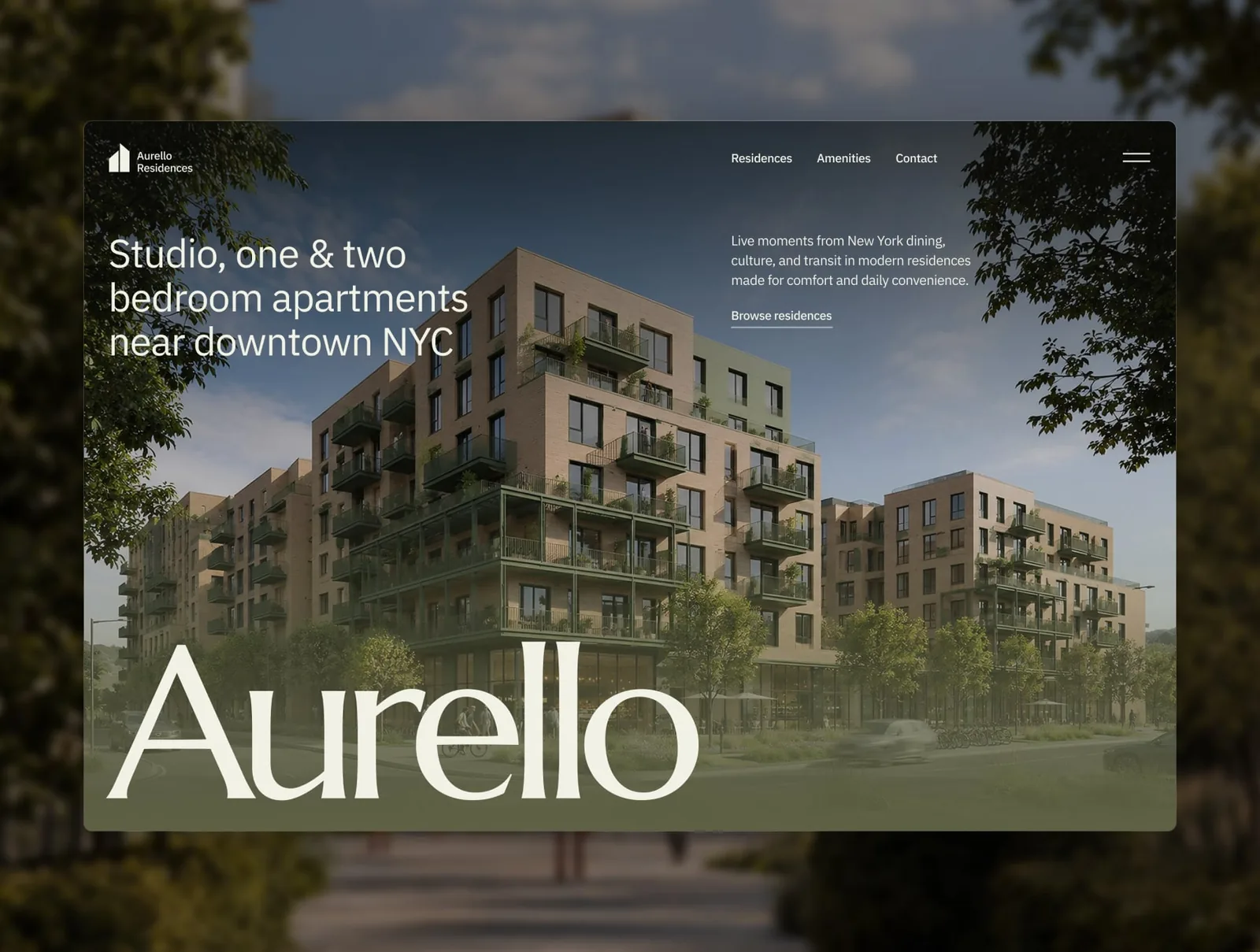 Residential development website