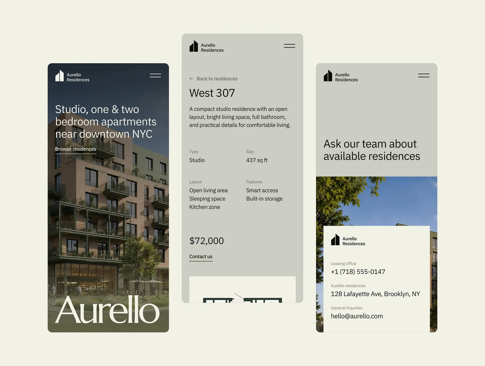 Residential development website